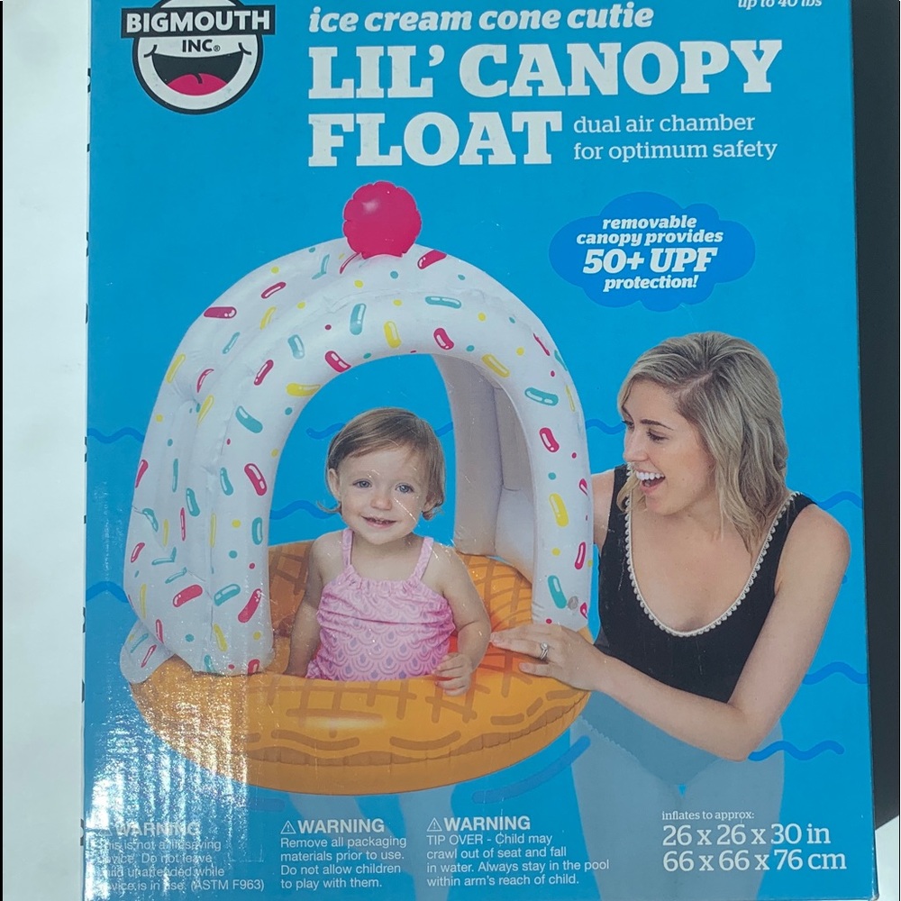 lil’s canopy float ice cream cone cutie